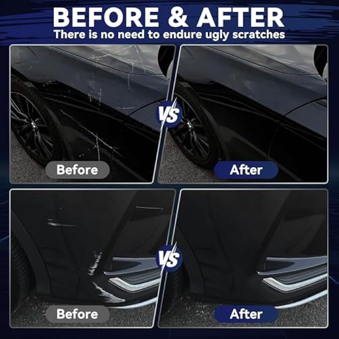 SENVEN CAR BLACK PAINT TOUCH UP CARS SCRATCH REPAIR FOR VEHICLES, RIM HIGH-GLOSS BLACK PAINT PEN 30ML QUICK DRYING AUTOMOTIVE SCRATCH REPAIR, NON-TOXIC 1.5 OZ EASY TO USE - Image 3